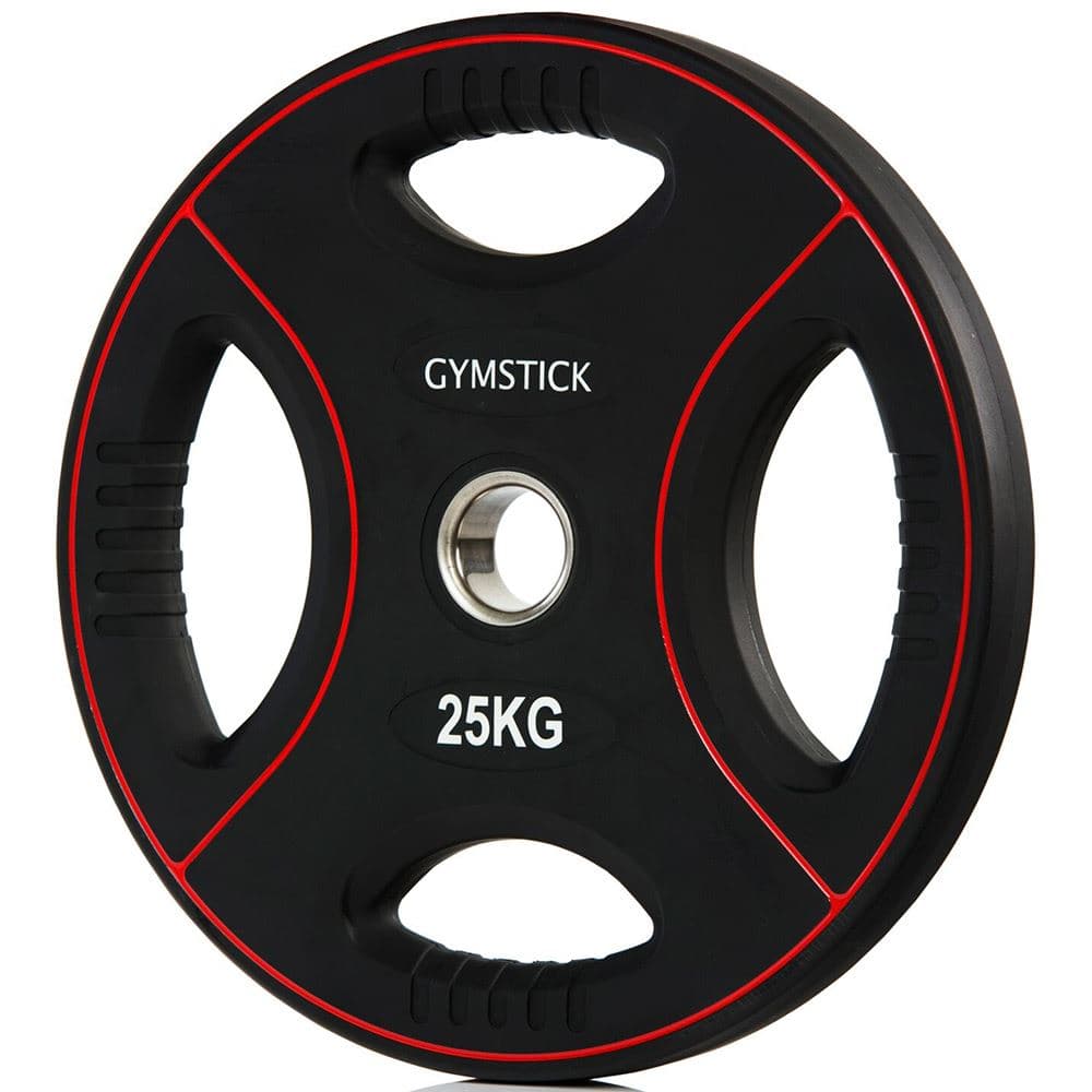 Gymstick Painolevy PU Weight Plate, Levypainot Kumipäällyste