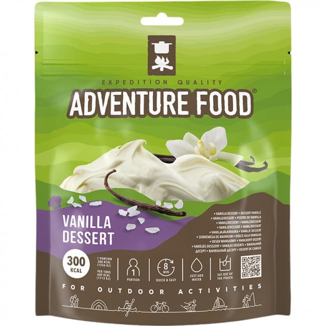 Adventure Food Vanilla Dessert, pakastekuivattu ruoka