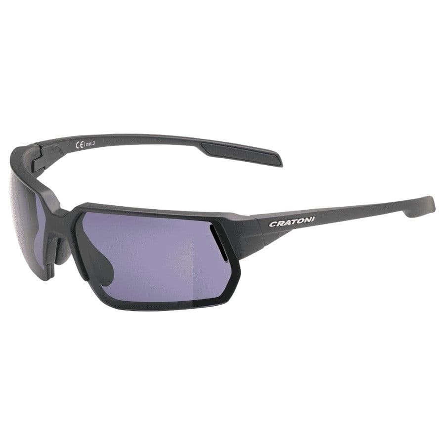 Cratoni C-Lite Color+ Lifestyle Grey Blue W/O Mirror, aurinkolasit, mattamusta