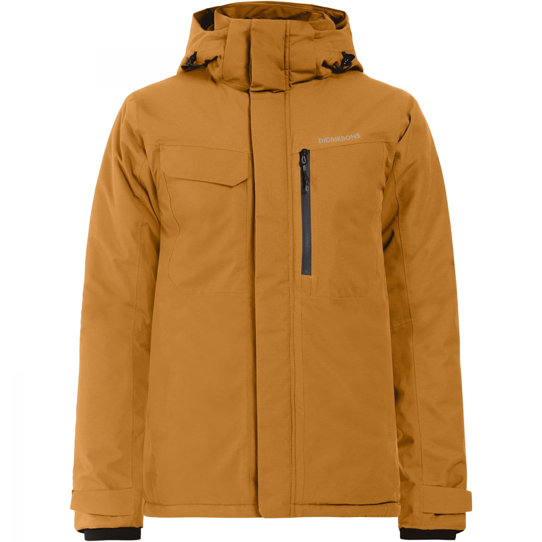 Didriksons Stefan, laskettelutakki, miesten, Ruskea (Spice Brown)