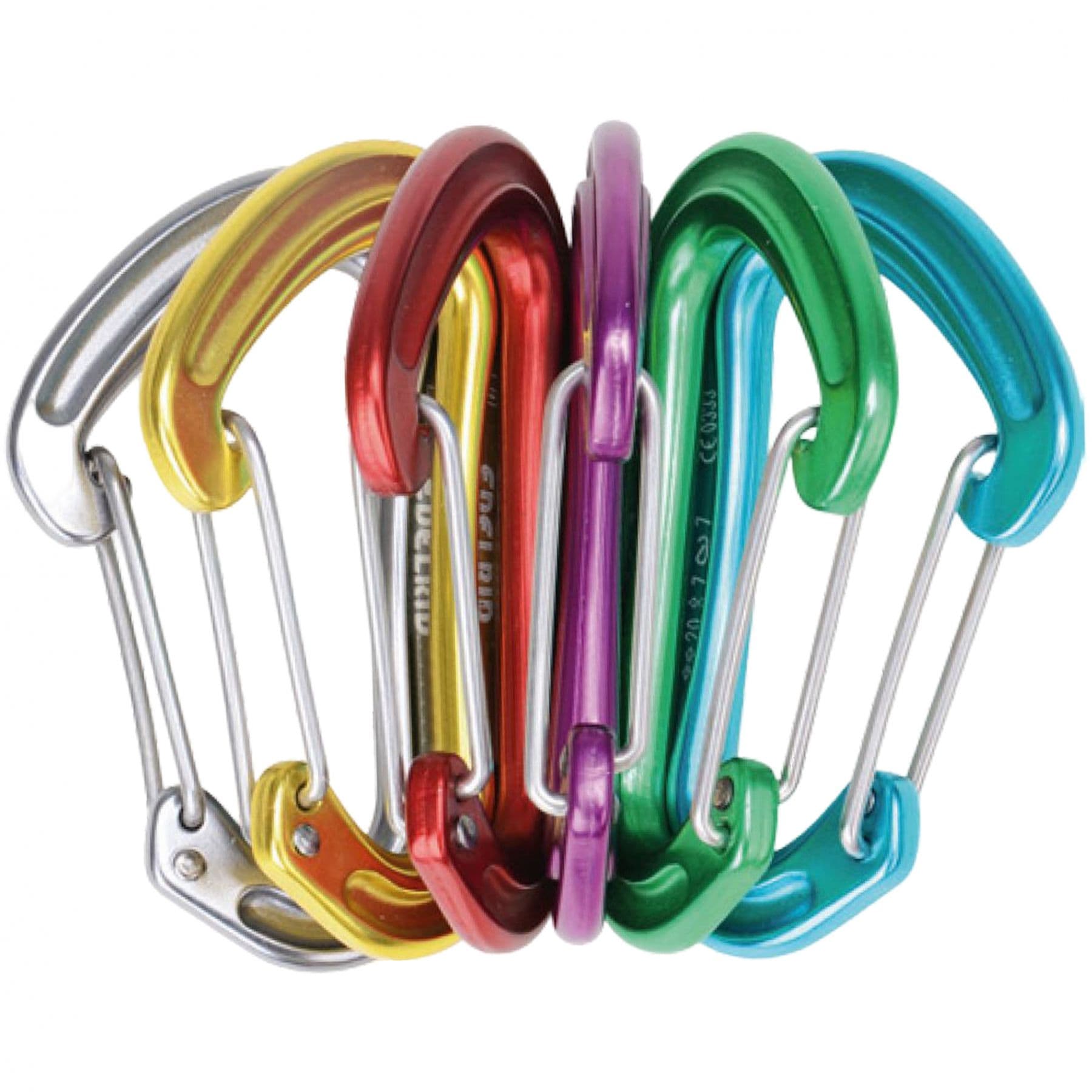Edelrid Nineteen G Karabiinisarja, 6 kpl.