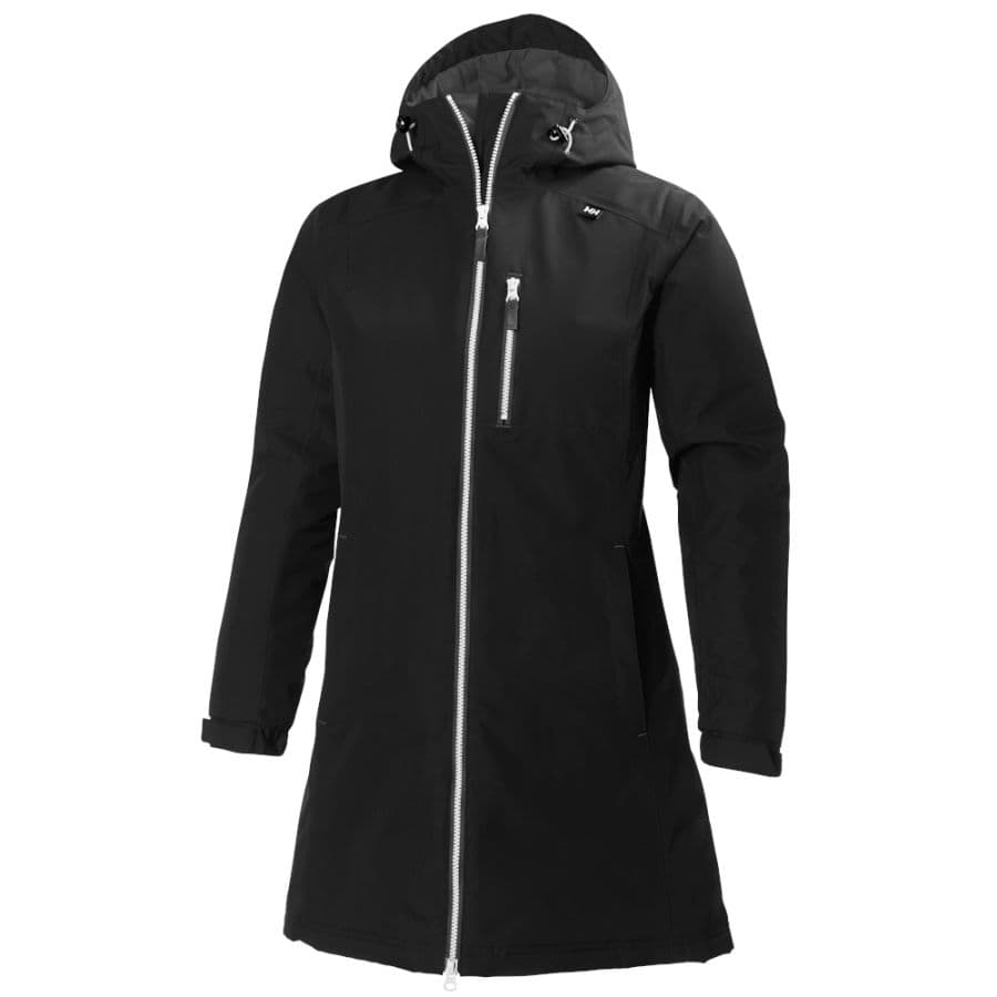 Helly Hansen Long Belfast talvitakki, nainen, musta