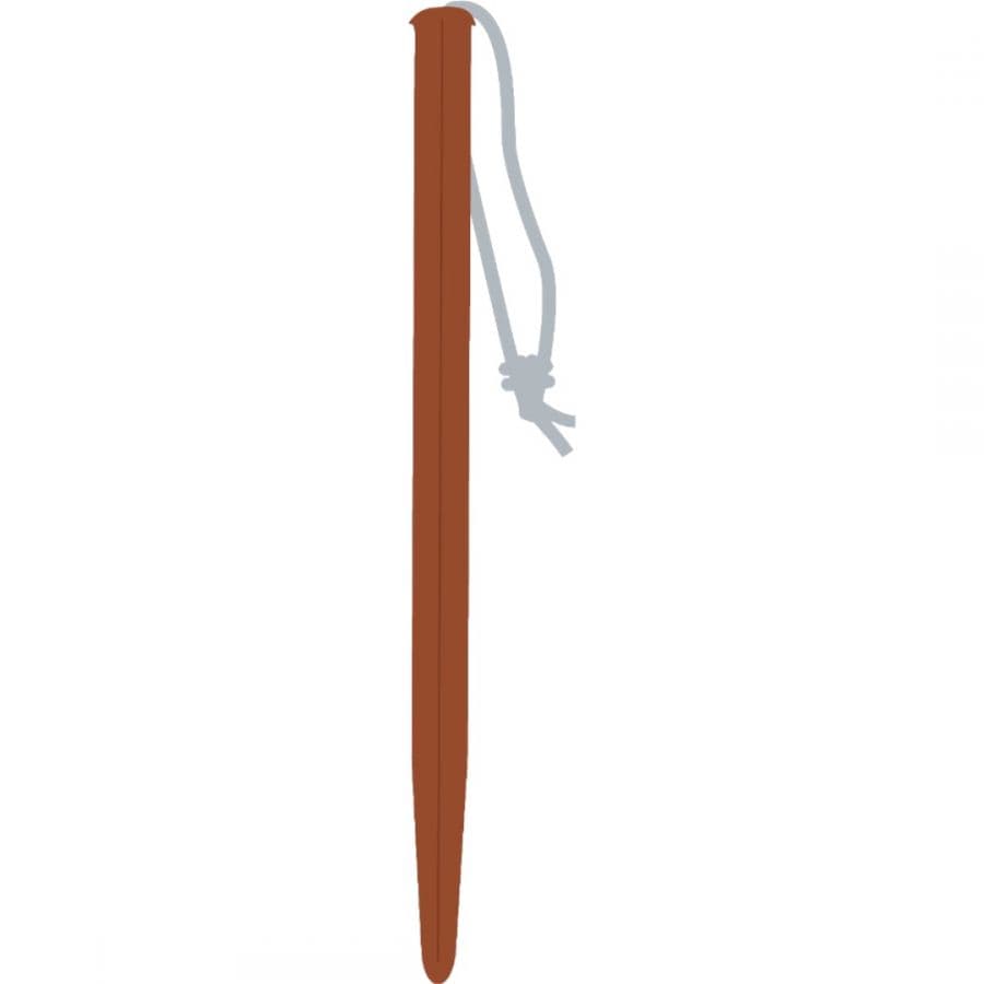Helsport V-Pegs 19 cm, 10 kpl, telttakiilat, oranssi