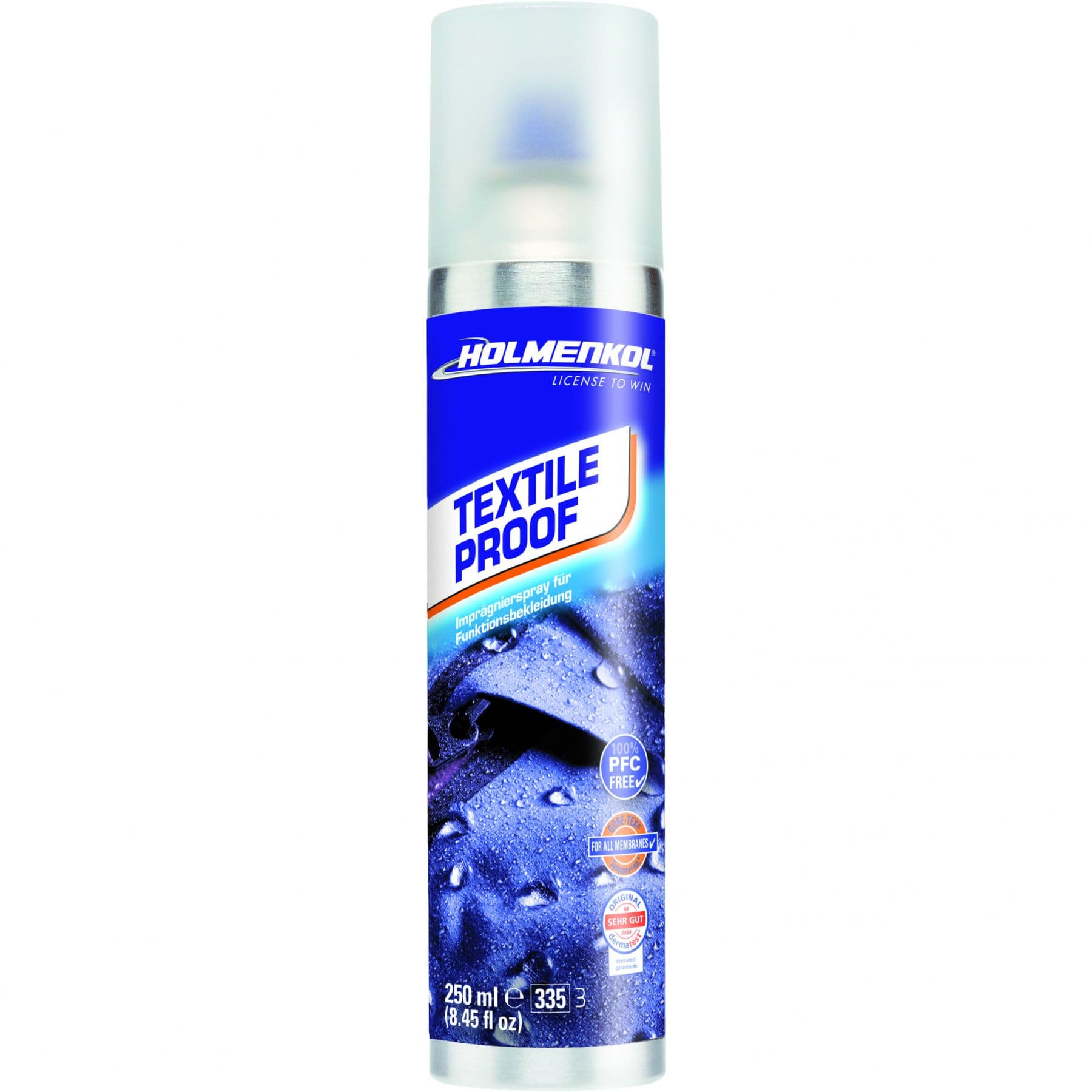 Holmenkol Textile Proof, kyllästyspray, 250ml