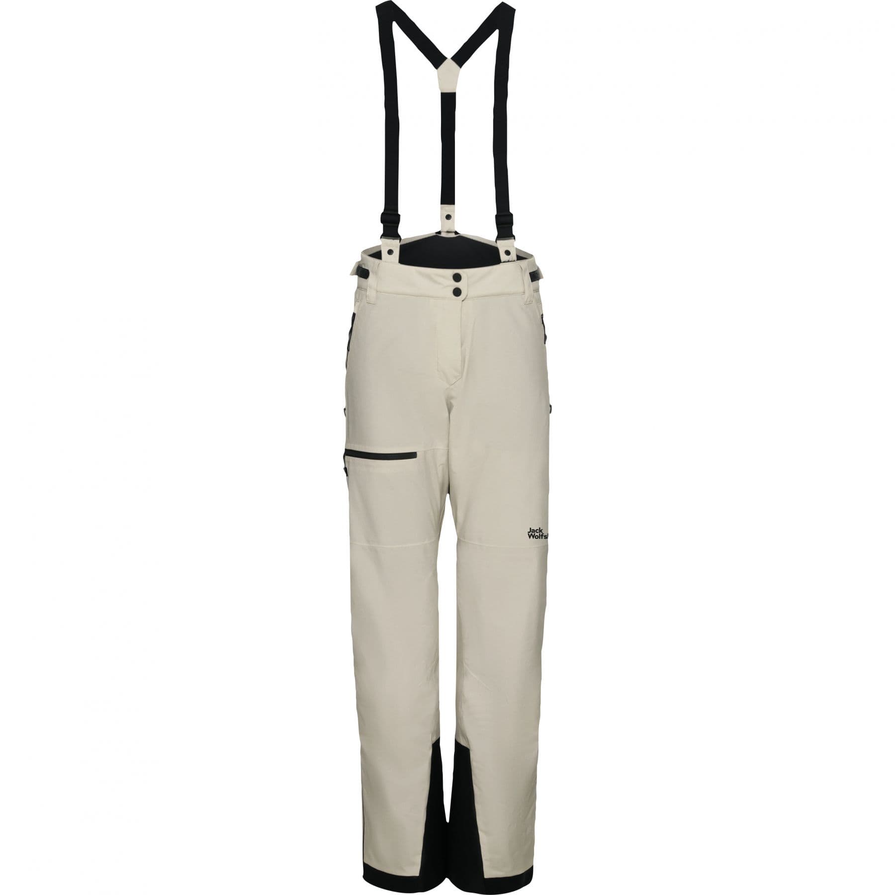 Jack Wolfskin Flowline Pro 2L Ins, hiihtohousut, naisten, beige