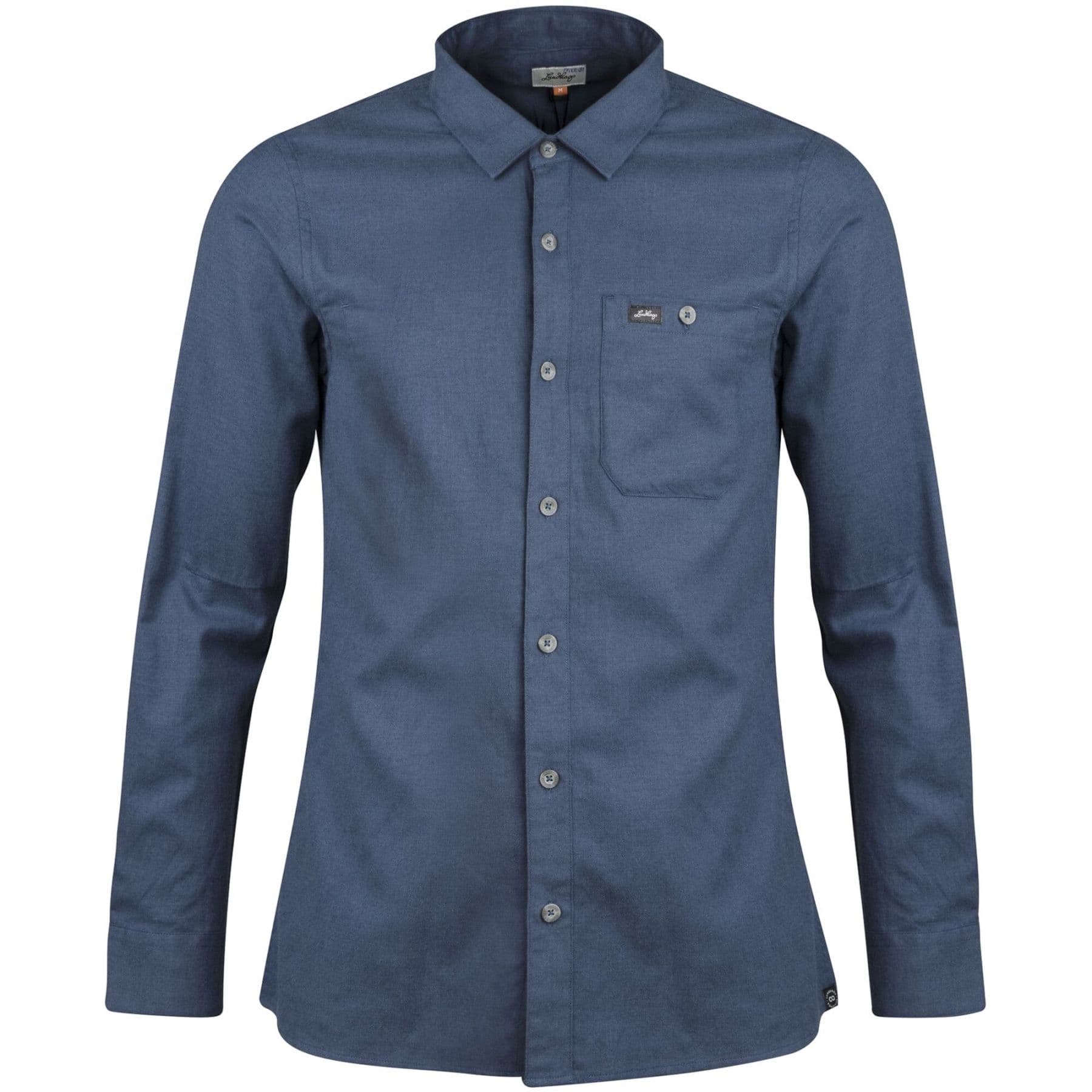 Lundhags Ekren Solid Ms LS Shirt, paita, miesten, sininen