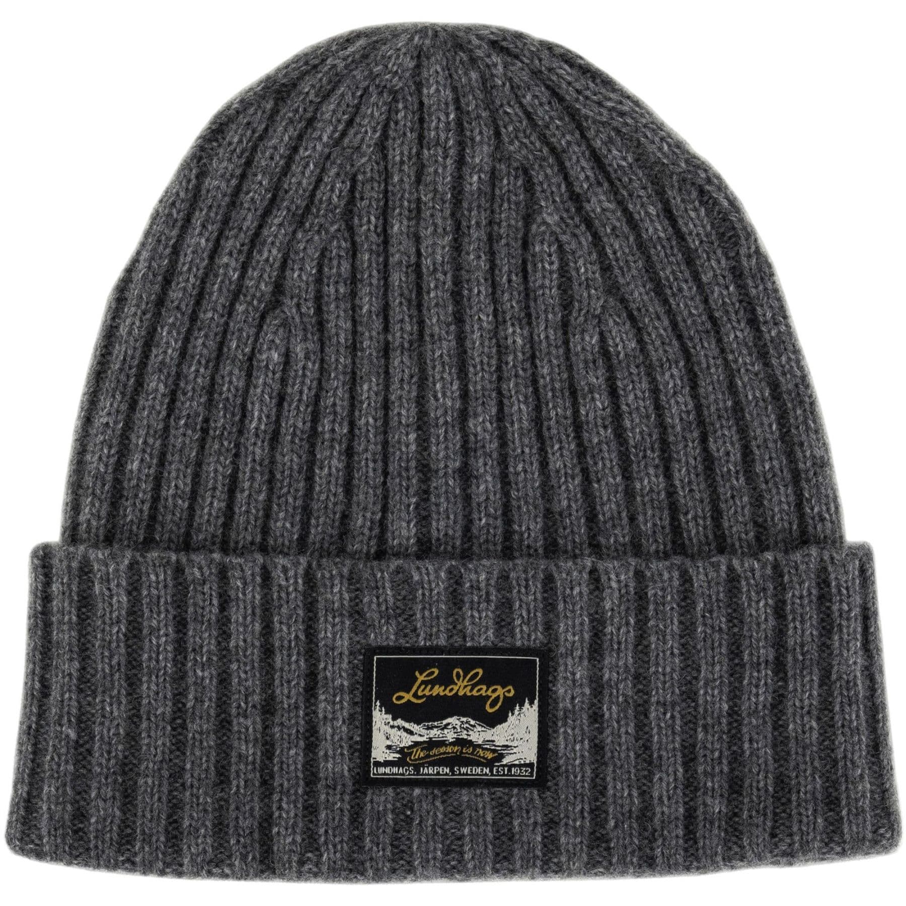 Lundhags Knak Wool Beanie, pipo, unisex, harmaa