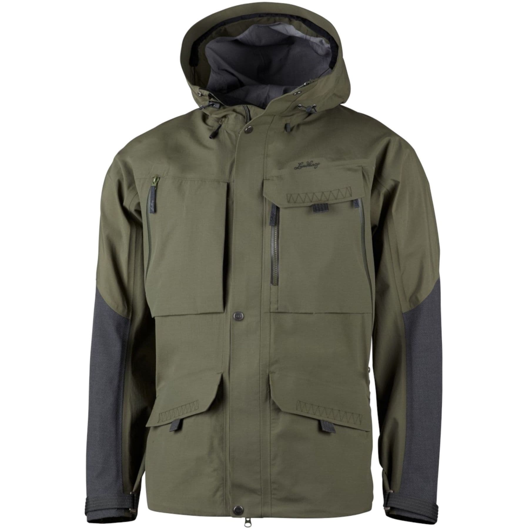 Lundhags Ocke Ms Jacket, kuoritakki, miesten, vihreä/harmaa