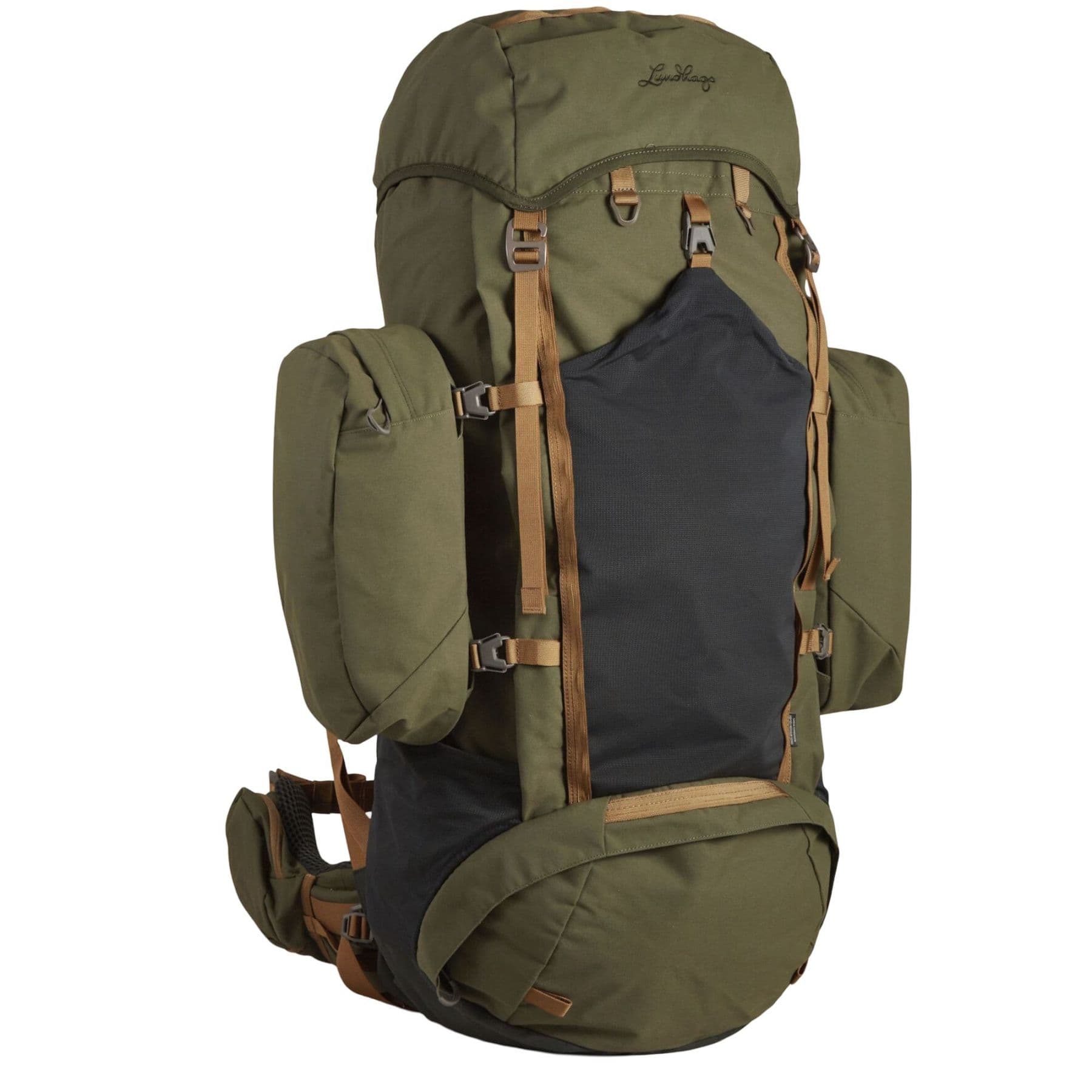 Lundhags Saruk Expedition 110+10 L Regular Long, reppu, vihreä