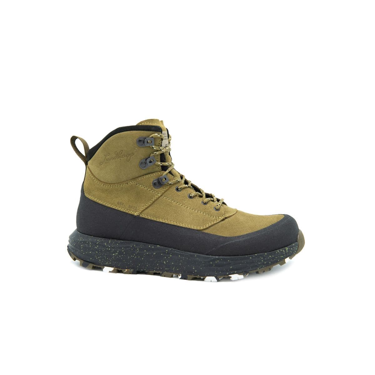 Lundhags Tived Trail Boot M, vaelluskenkä, vihreä