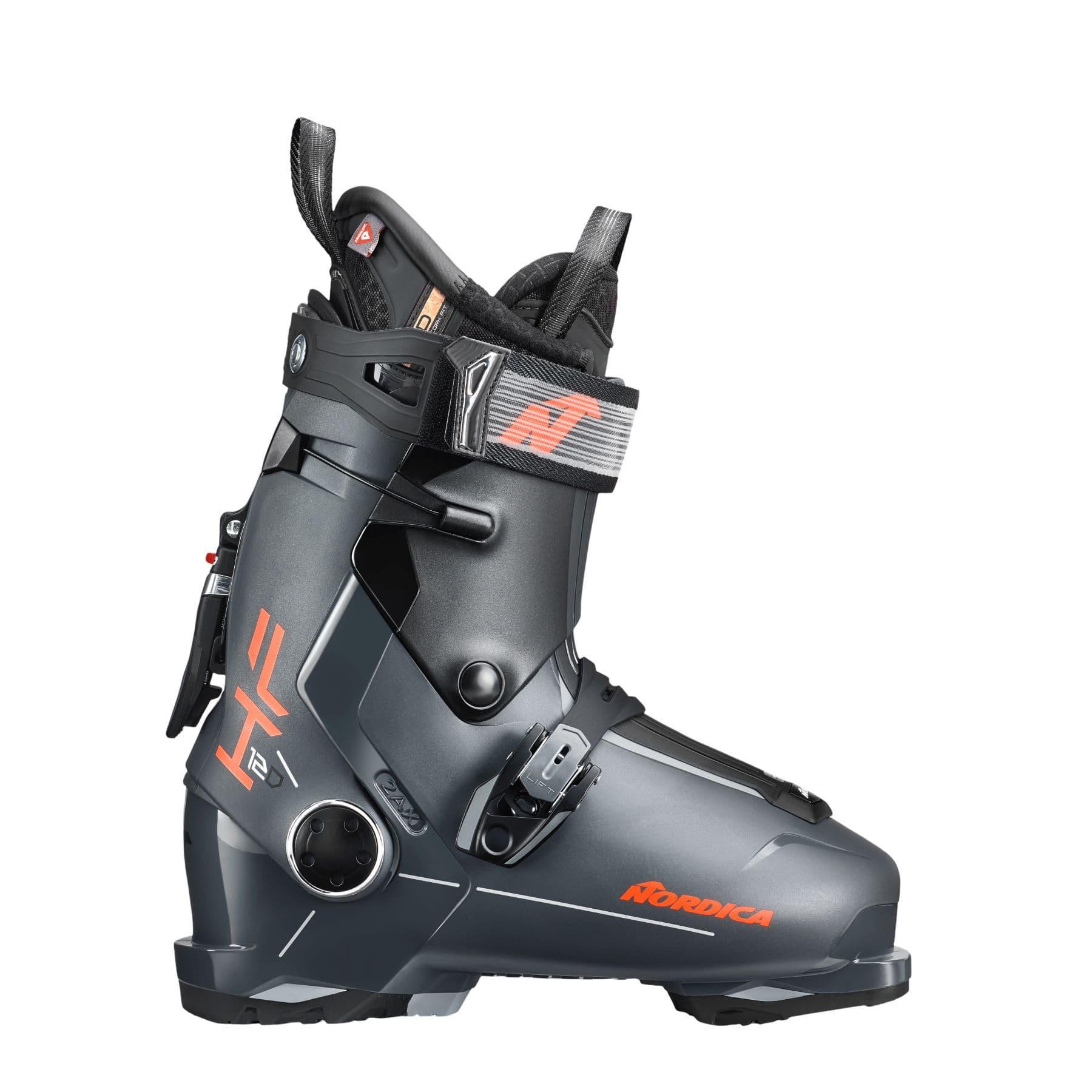 Nordica HF 120, laskettelumonot, miesten, harmaa/musta