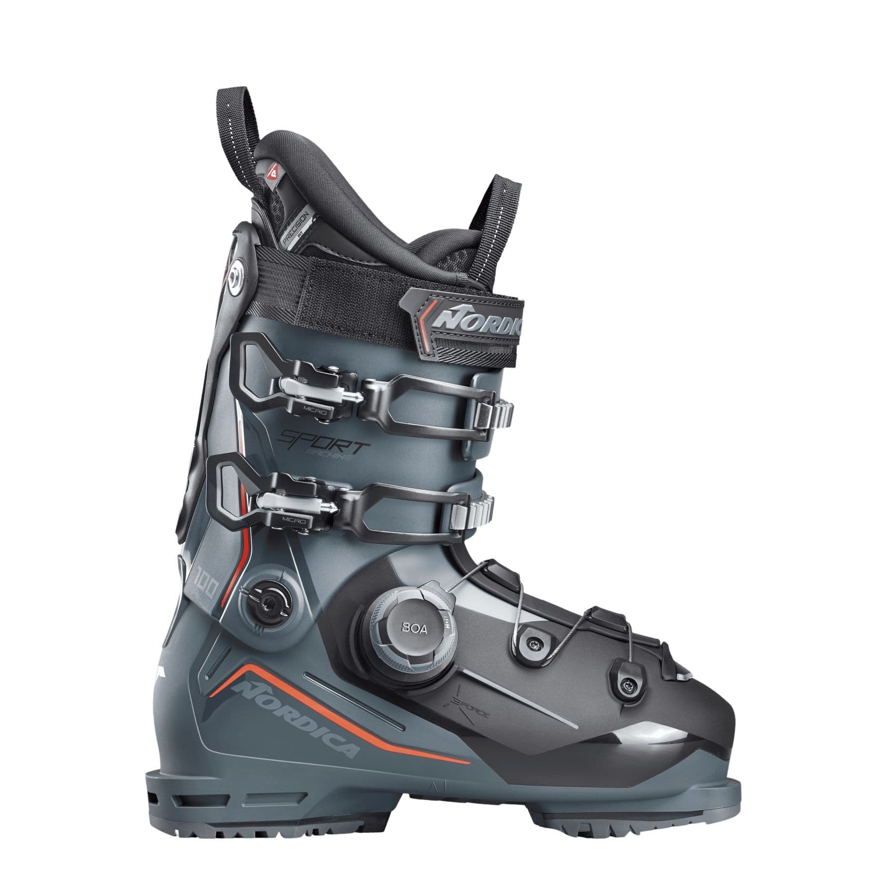 Nordica Sportmachine 3 100 BOA, laskettelumonot, miesten, vihreä/musta
