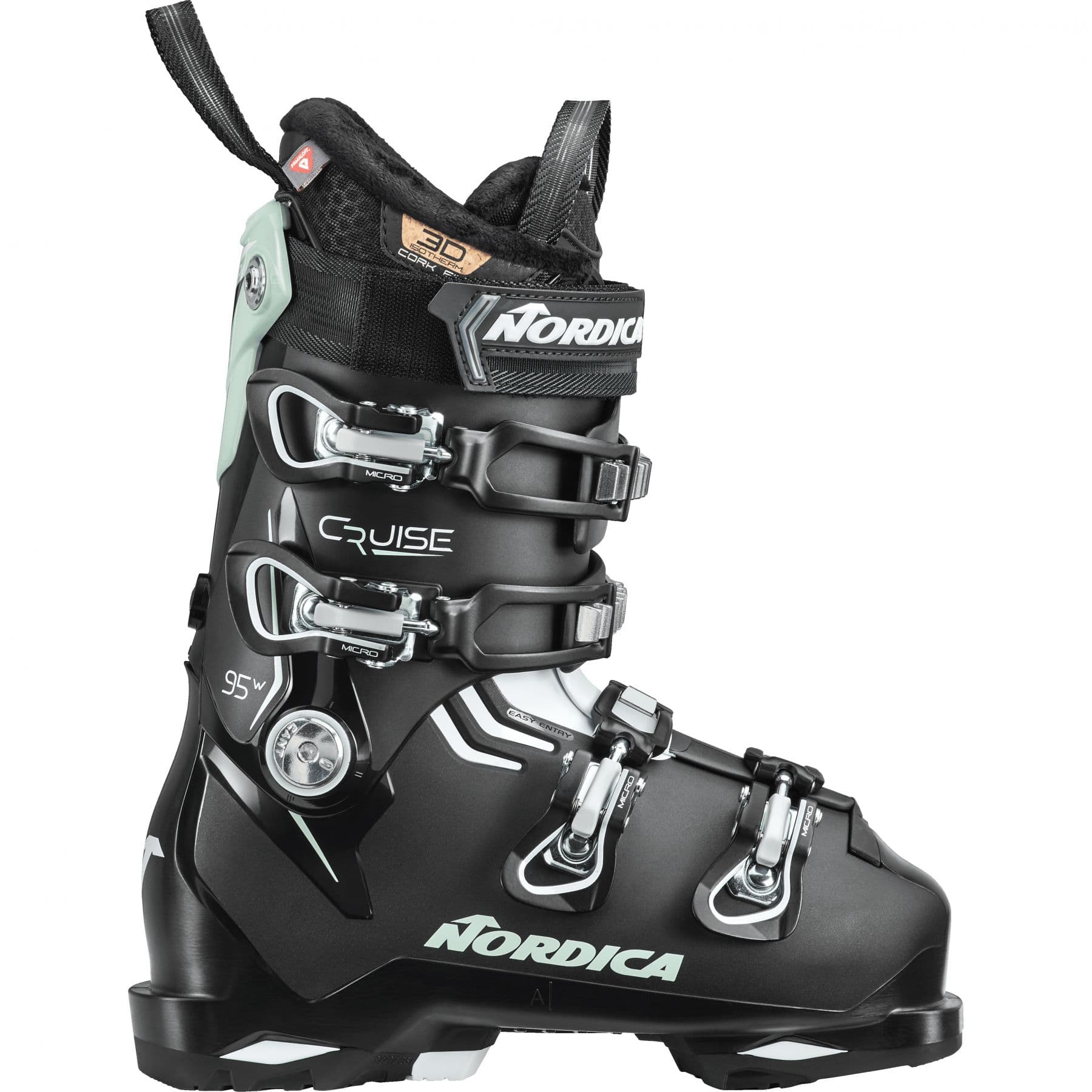 Nordica The Cruise 95 W GW, laskettelumonot, naisten, musta