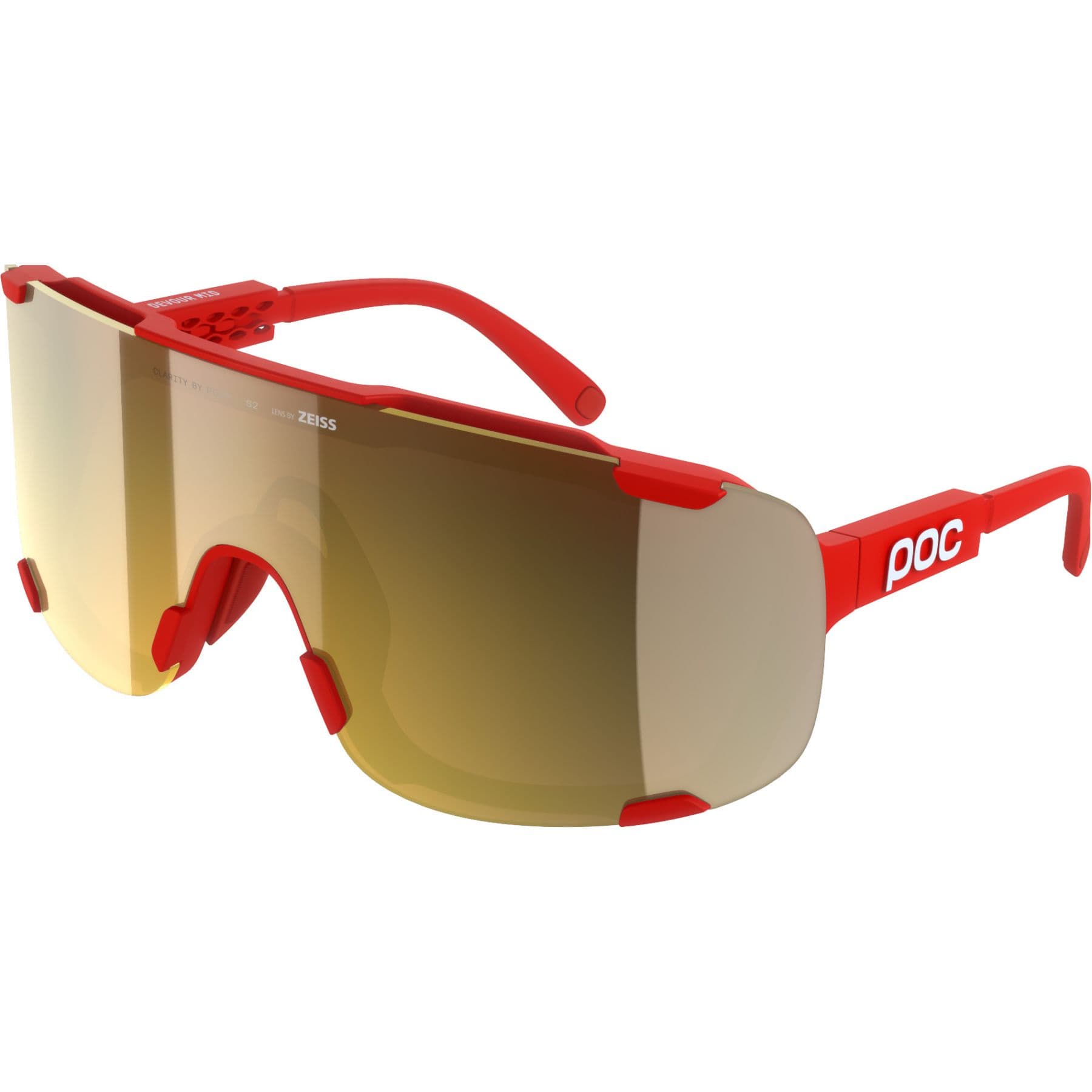 POC Devour Mid, aurinkolasit, prismane red