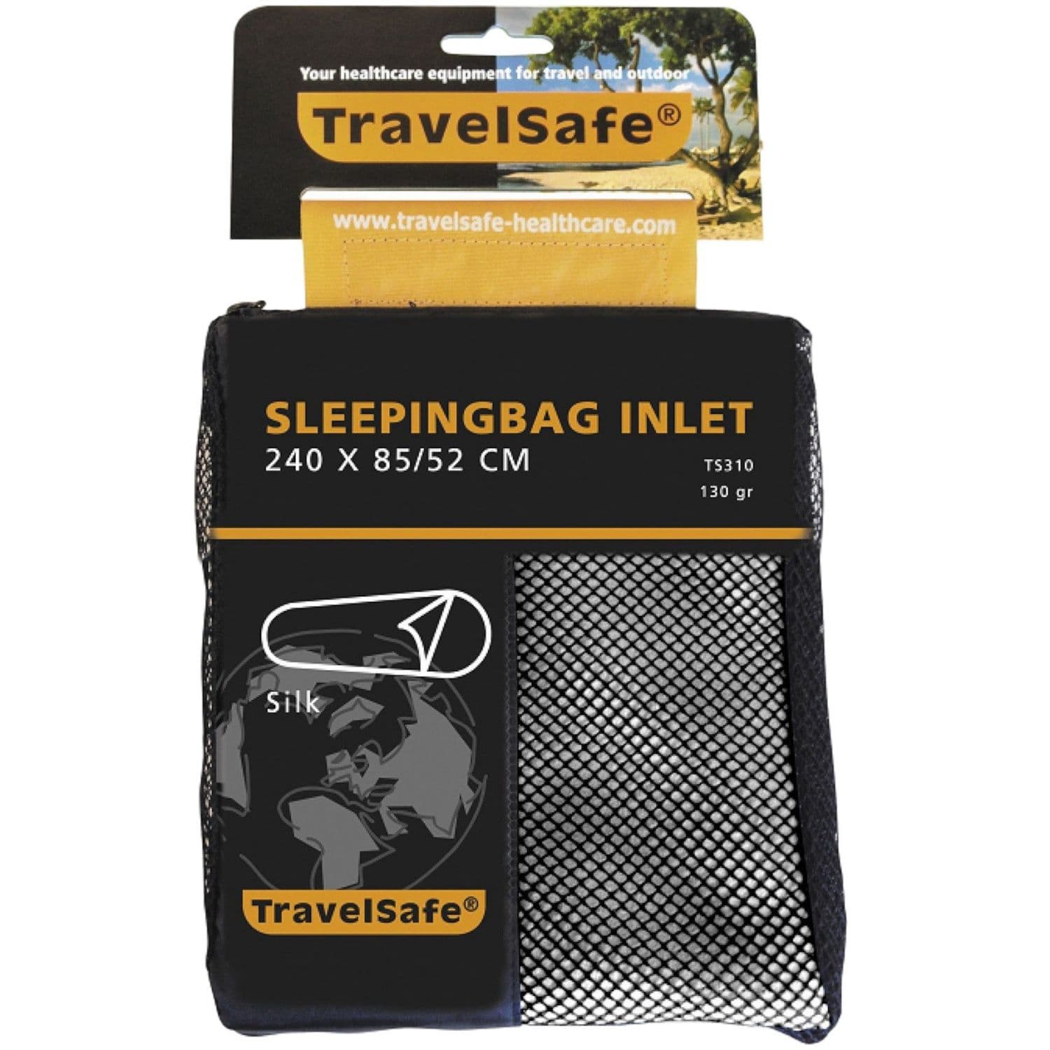 TravelSafe Silkki Makuupussin sisäosa, muumio