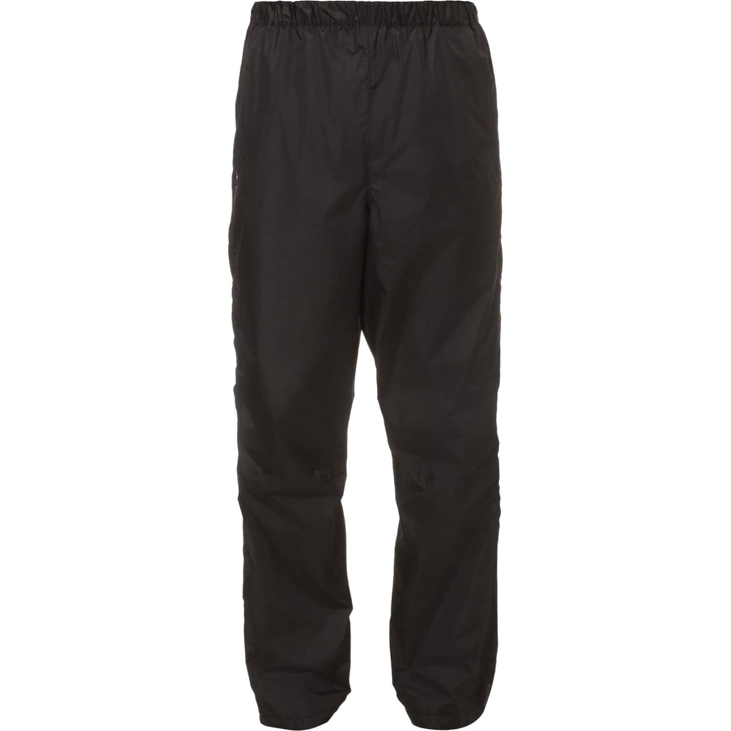 Vaude Men's Fluid Full-zip Pants II, sadehousut, musta