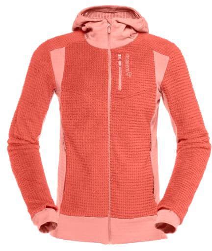 Norrøna Women's Falketind Alpha 120 Zip Hood naisten välikerroshuppari