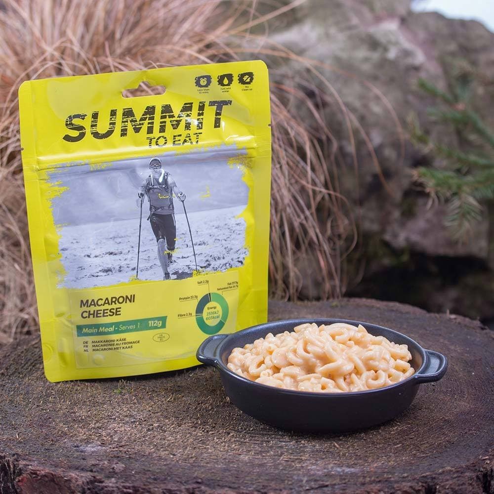 Summit To Eat Macaroni Cheese retkiruoka (melontaan)