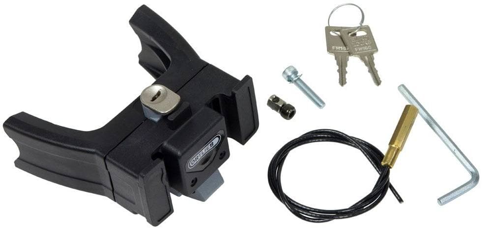 Ortlieb Handlebar Mounting-set E-bike With Lock ohjaustangon kiinnityssarja