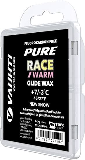 Vauhti Pure Race New Snow +7 ... -3ºC Warm kilpaluistovaha