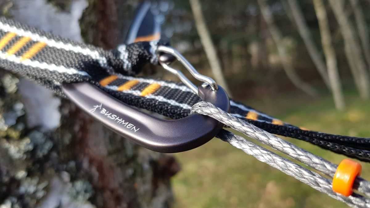 Bushmen Bushmen Hammock Suspension System Light riippumatolle ripustussetti