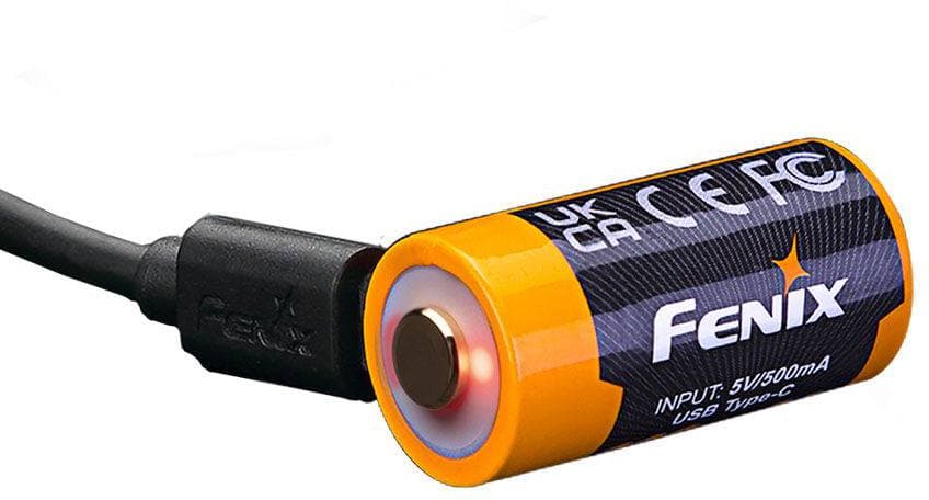 Fenix Fenix ARB-L16-800UP 16340 USB-C ladattava akku