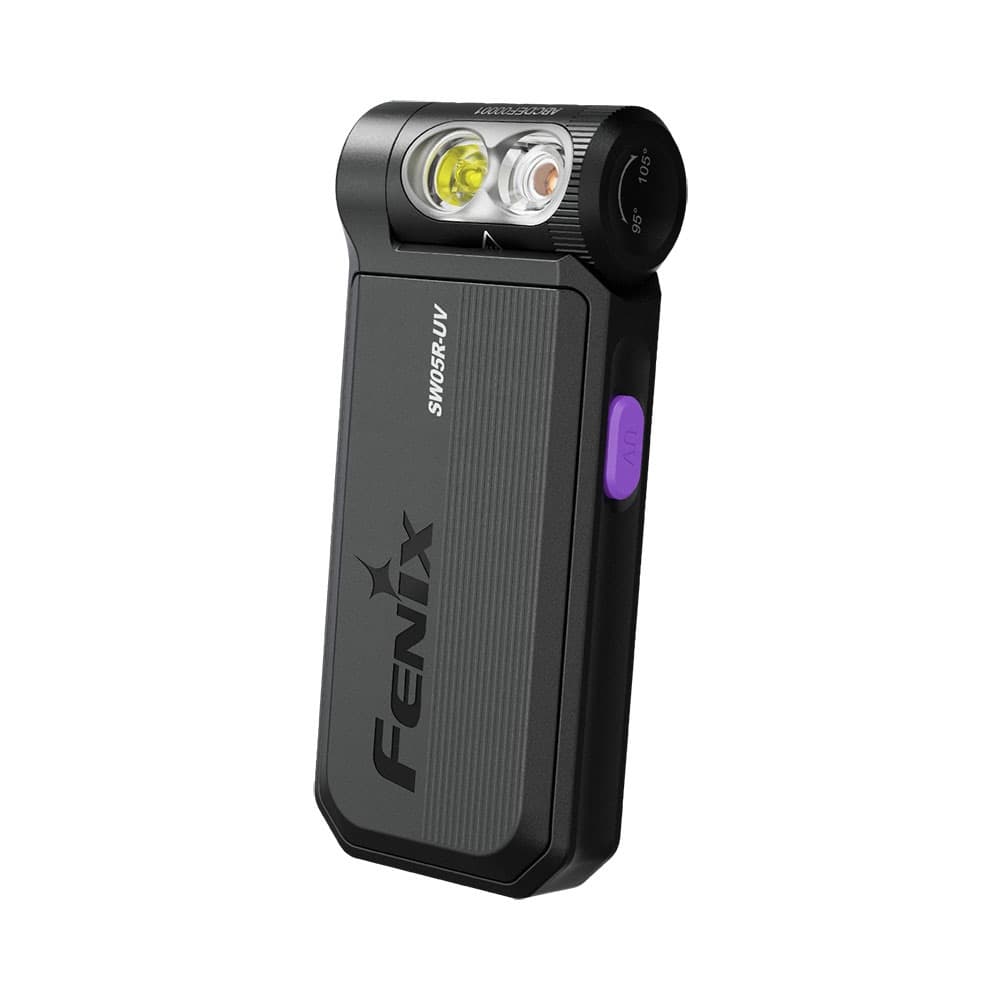 Fenix SW05R + UV taskulamppu