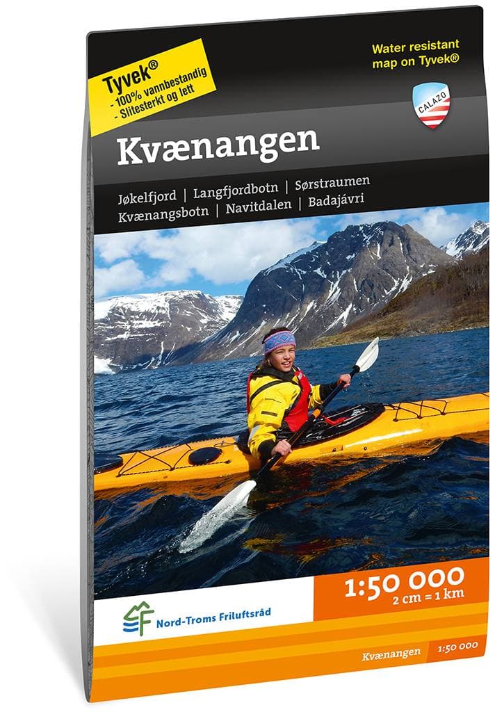 Calazo Kvænangen Tyvek retkeilykartta