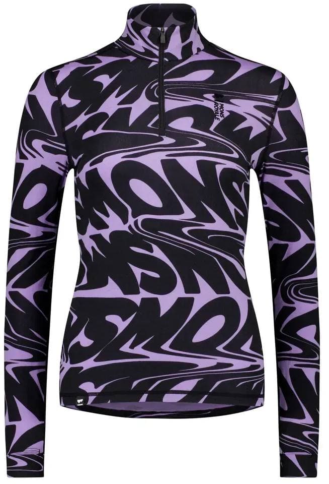 Mons Royale Cascade Merino Flex 200 1/4 Zip naisten aluspaita