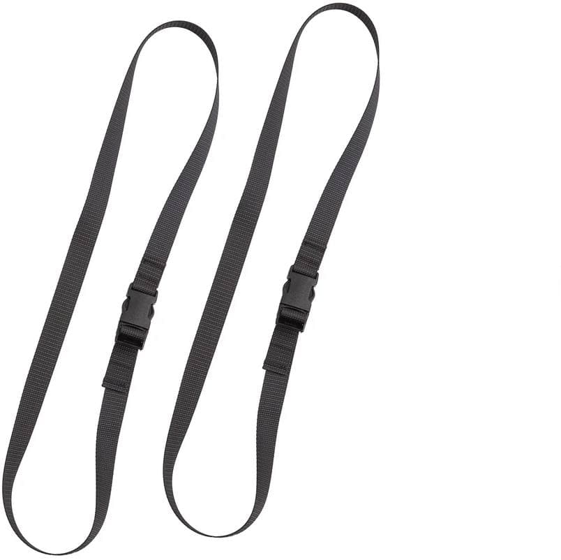 Savotta Pack straps, SR buckle, 2 pcs, 120 cm, black reppuhihnat