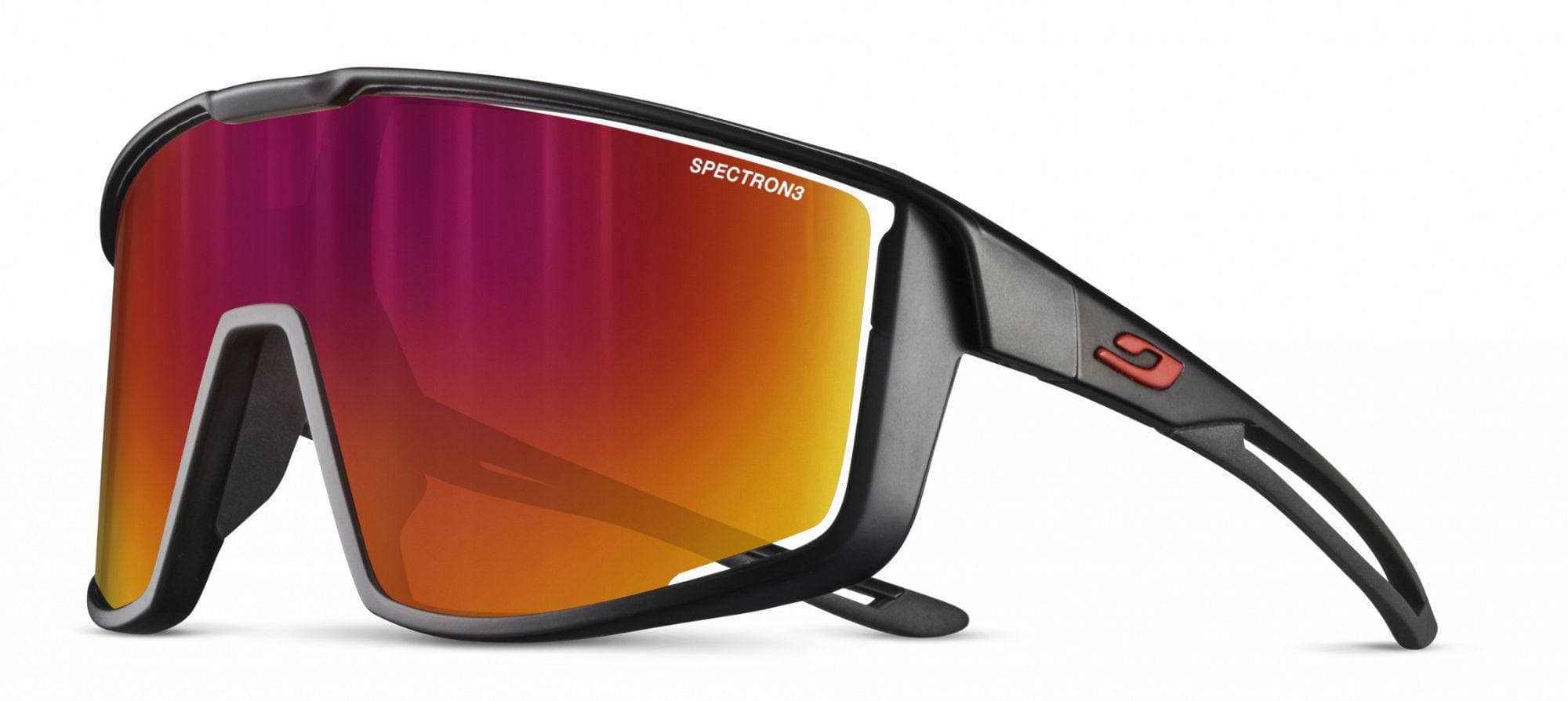Julbo Fury Black SP3cf Red aurinkolasit