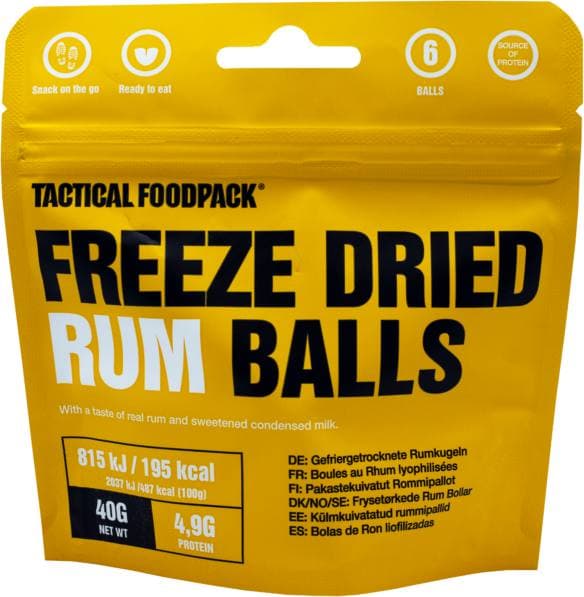 Tactical Foodpack Freeze-dried Rum Balls makeinen