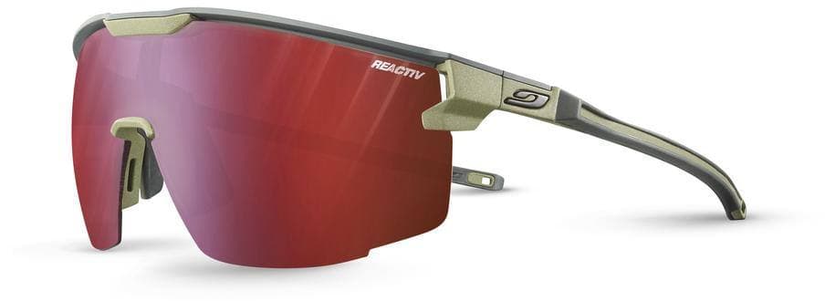 Julbo Ultimate Dark gray/Army Reactiv miesten aurinkolasit