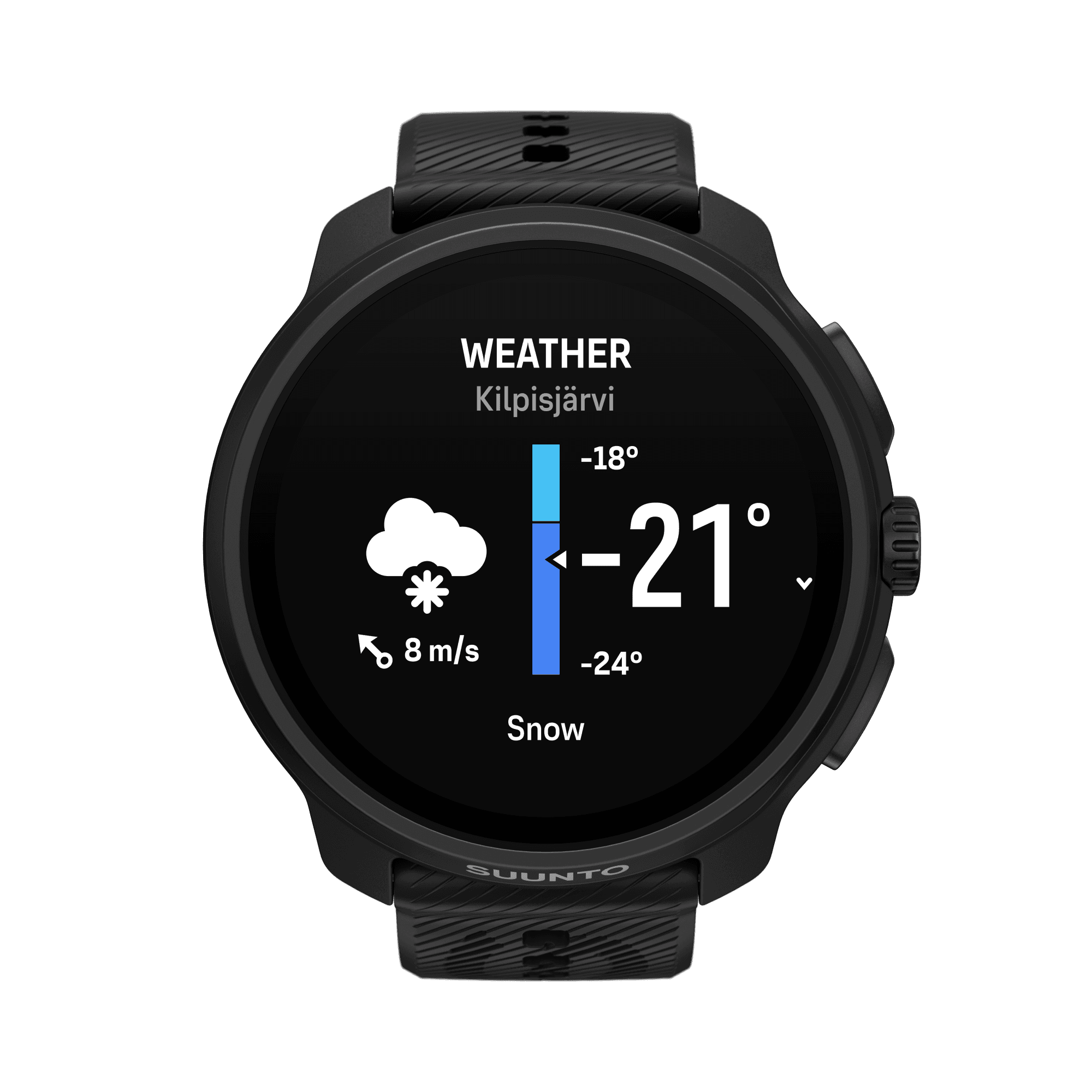 Suunto Race 2 Stainless Steel All Black urheilukello