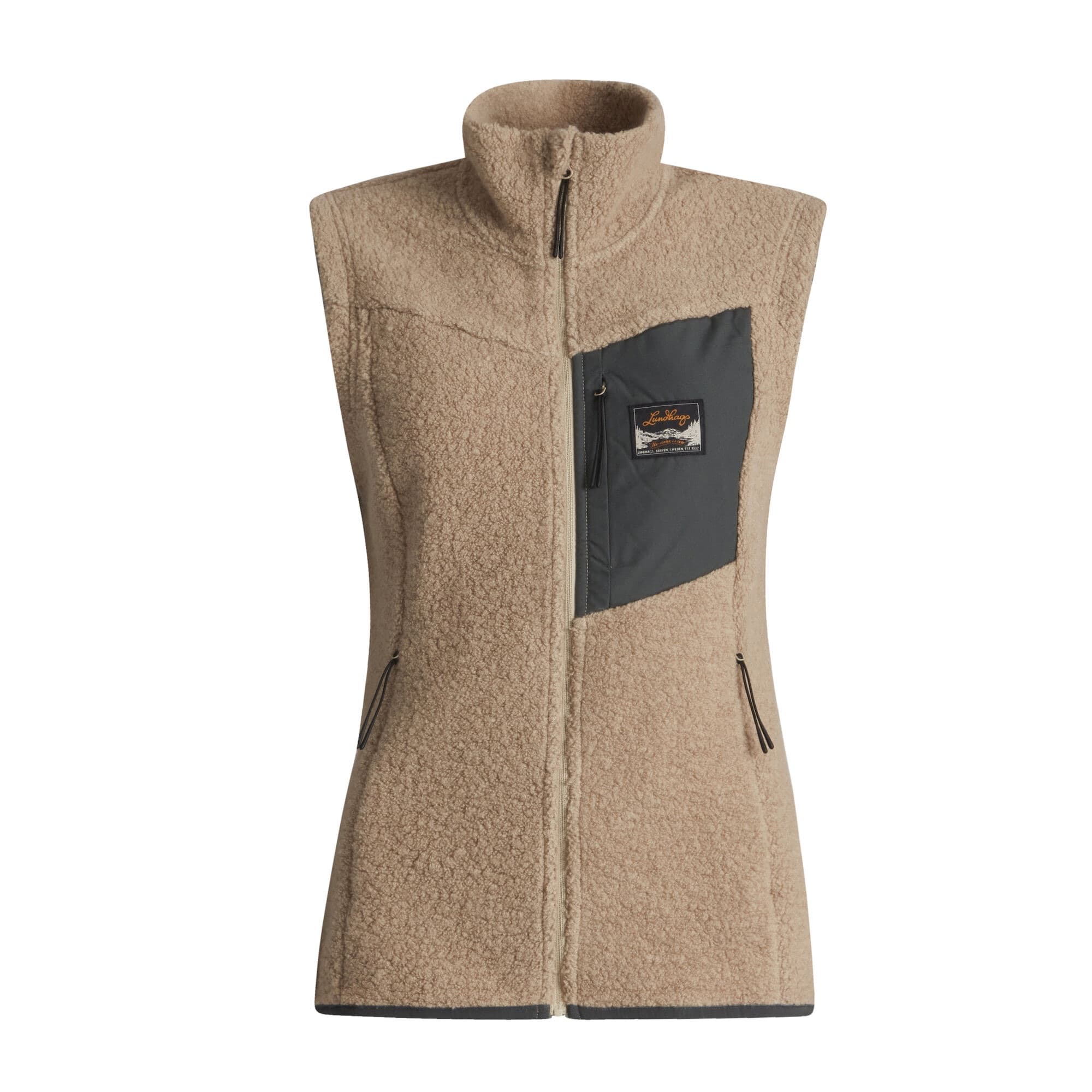 Lundhags Flok Wool Pile Vest W naisten villafleeceliivi