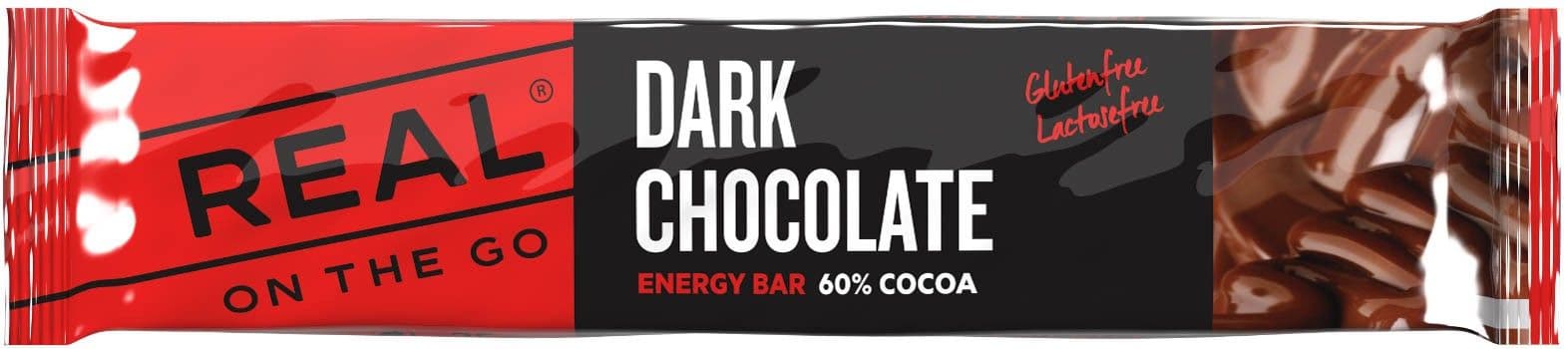 REAL On The Go Energy Chocolate energiapatukka, 25 g
