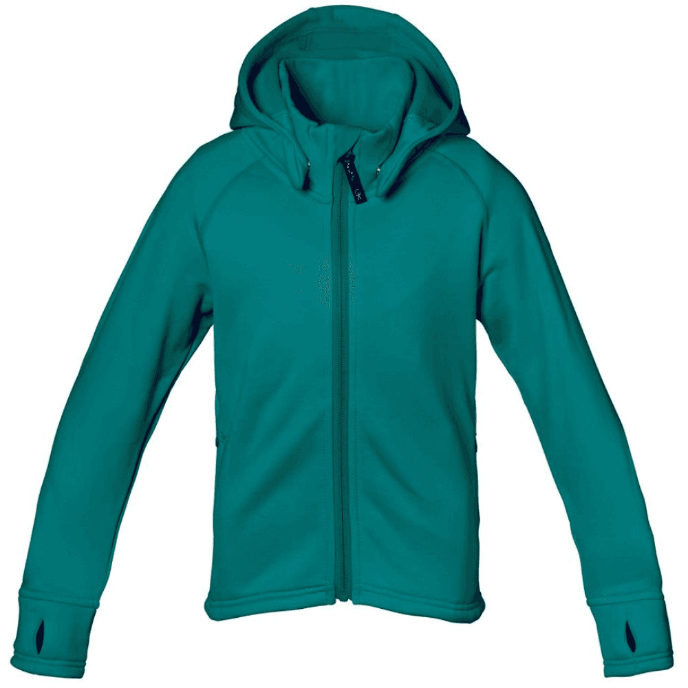 Isbjörn Panda Hoodie Kids Emerald Green