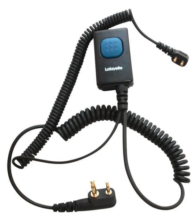 Lafayette 6323 Peltor Miniheadset 3,5mm & 2,5mm Kulma