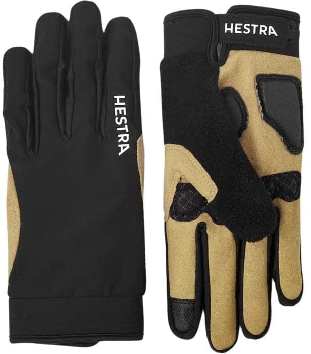 Hestra Bike Guard Long - 5 finger Musta