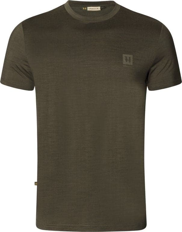 Härkila Base All Season S/S Shirt paita, Pajunvihreä (Willow Green)