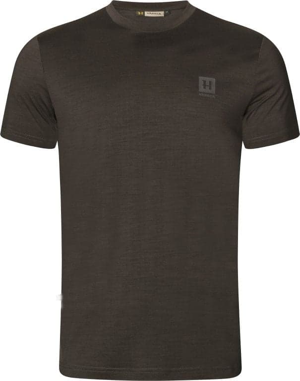 Härkila Base All Season S/S Shirt paita, Ruskea (Shadow Brown)