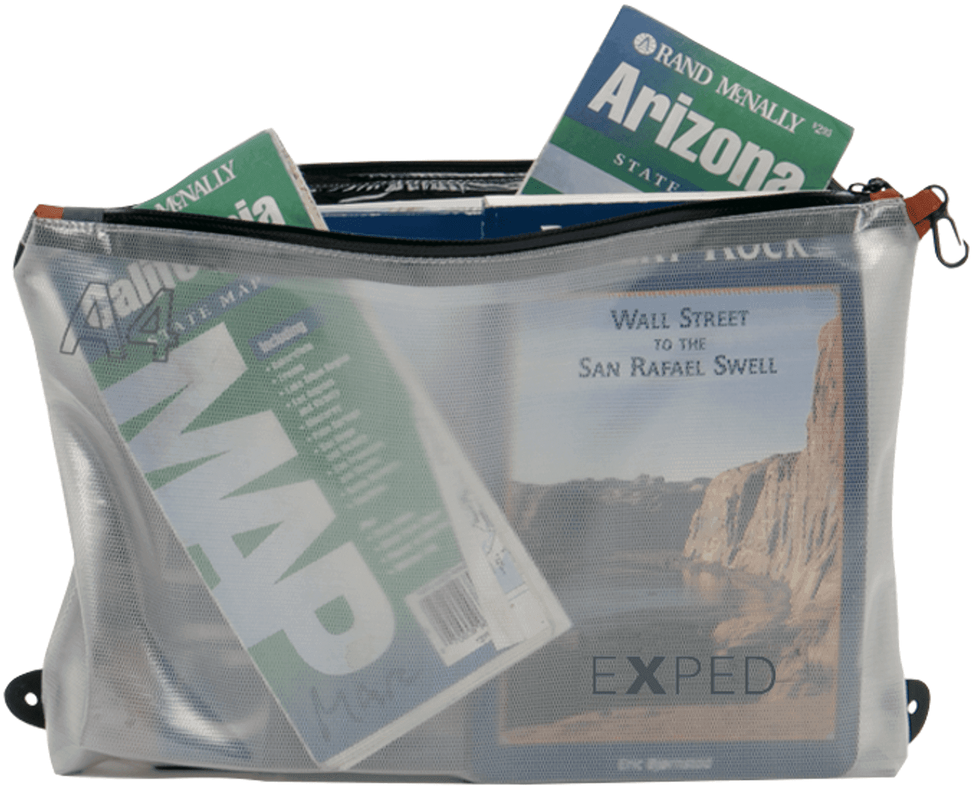Exped Vista Organiser A4 säilytyslaukku, Läpinäkyvä