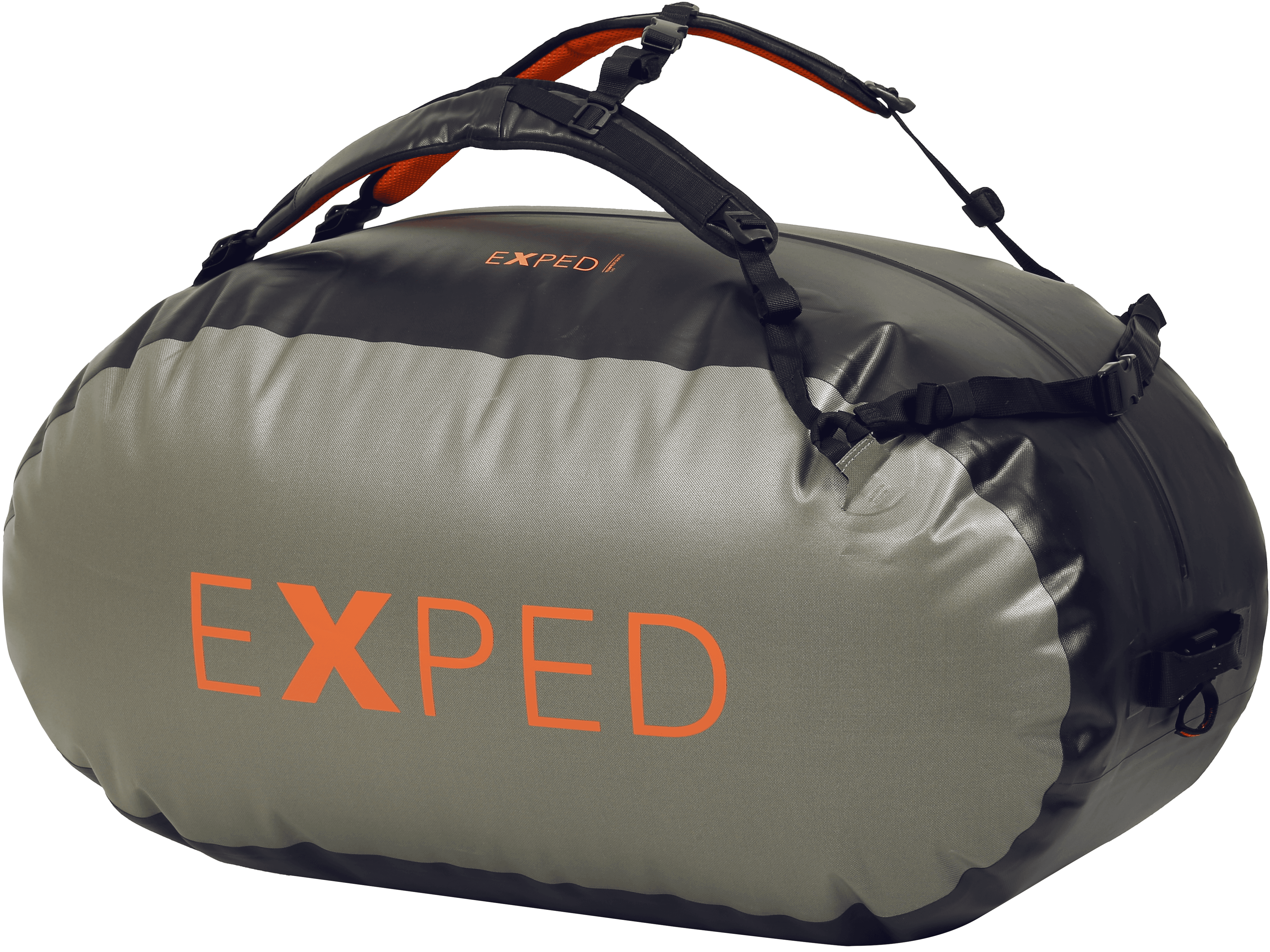 Exped Tempest 140 varustekassi, musta/harmaavihreä