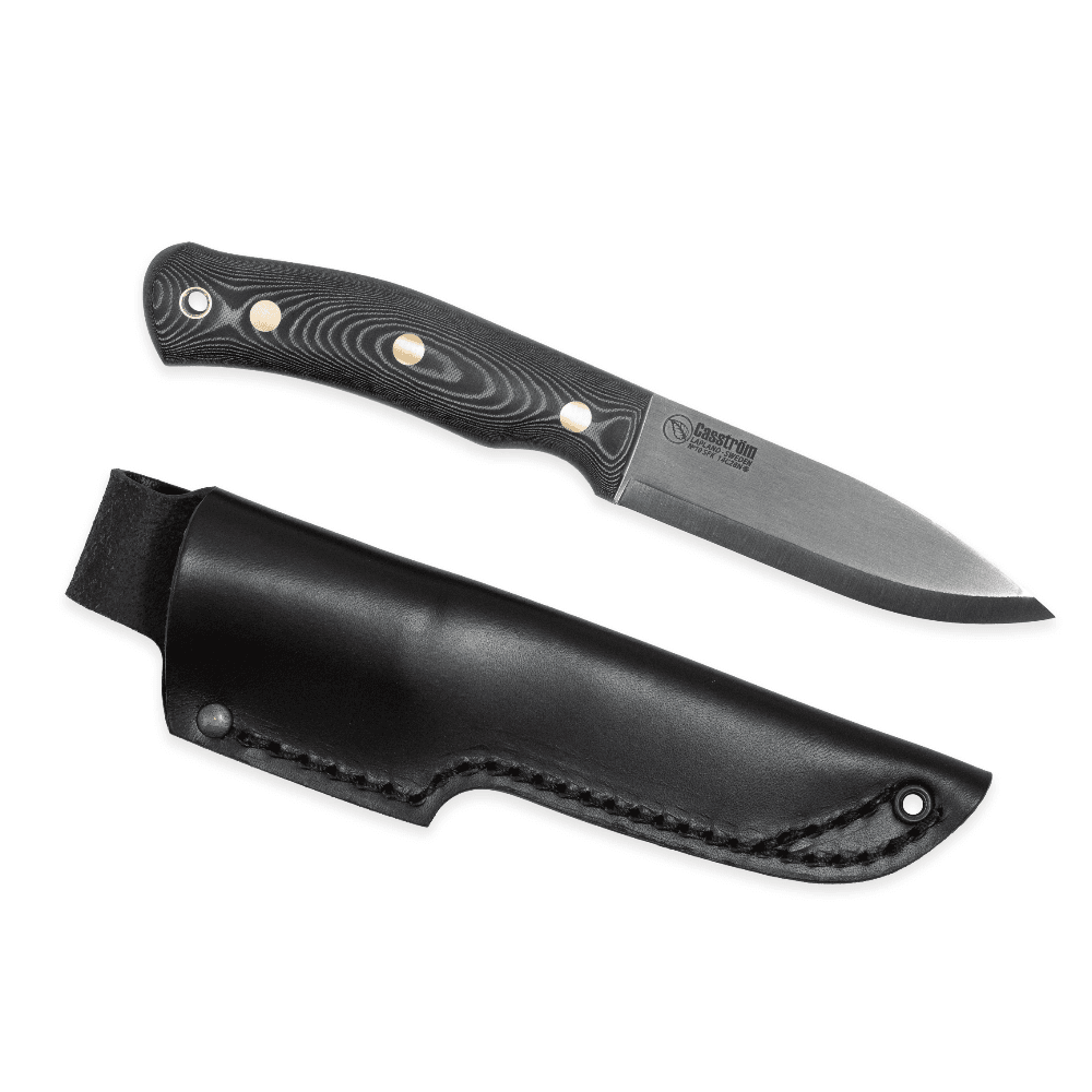 Casström No.10 Swedish Forest Knife Sandvik 14C28N puukko, Micarta/Scandi