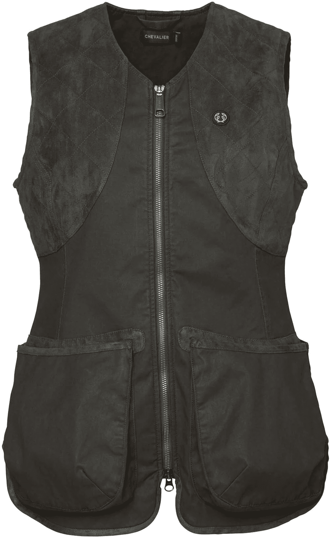 Chevalier Vintage Dogsport koiranohjaajan liivi naisille, Leather Brown