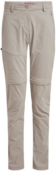 Craghoppers W's NosiLife Pro Convertible Trouser III Soft Mushroom