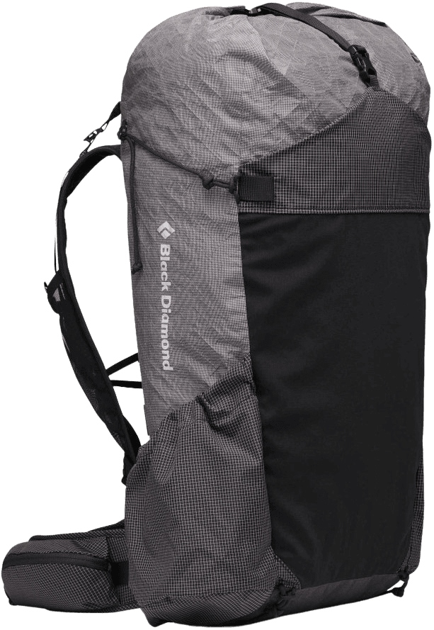Black Diamond Beta Light Backpack 45 reppu, harmaa