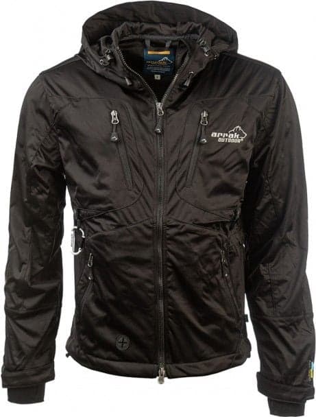 Arrak Outdoor Arrak Akka -naisten softshelltakki, musta