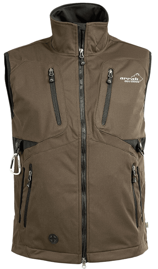 Arrak Outdoor Arrak Acadia Softshell Vest liivi, Ruskea
