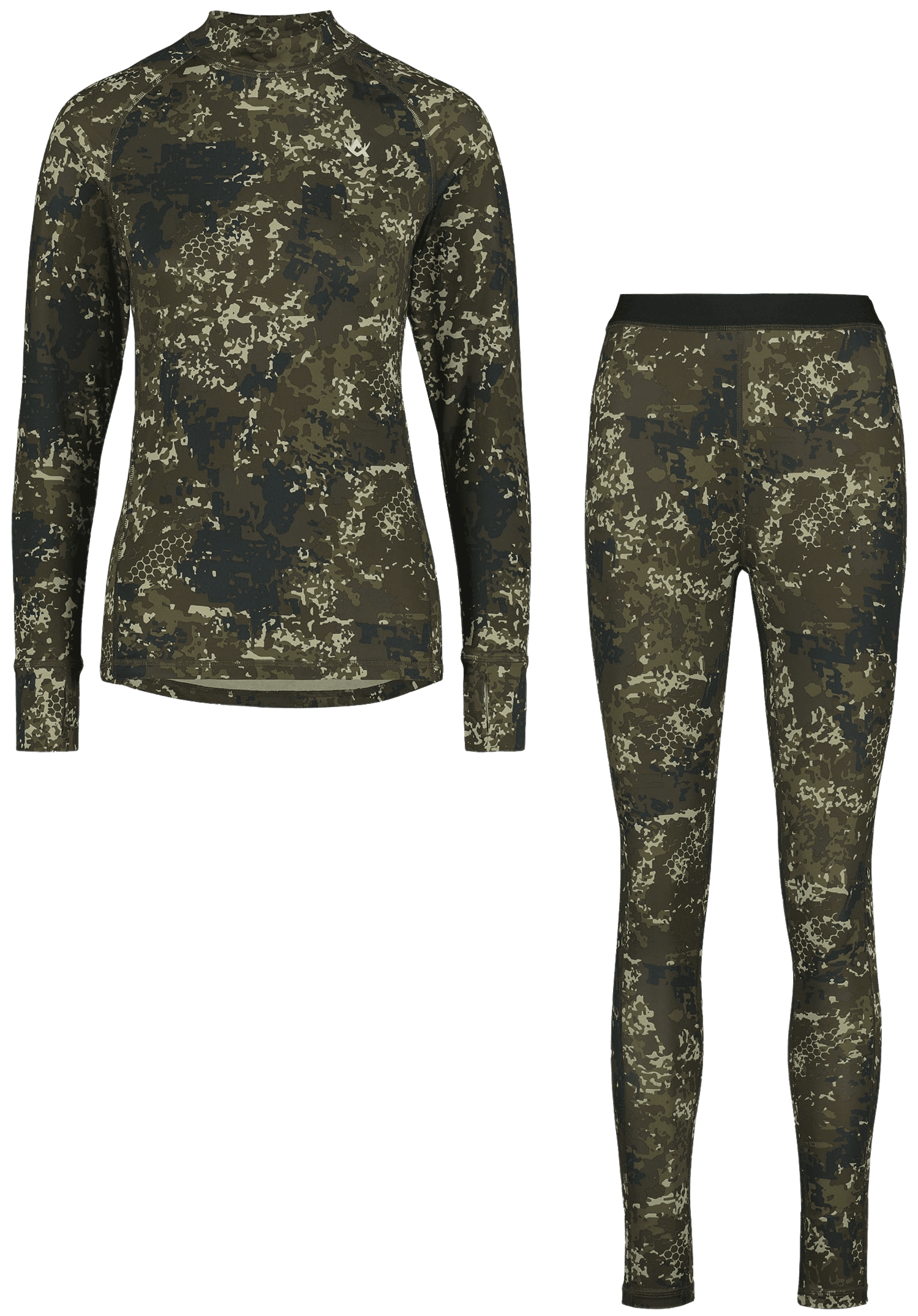 Alaska 1795 CoolDry Base Layer Set naisten kerrasto, BlindTech Forest